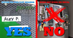 30 Replacement Name Strips ONLY for Pro-Tuff Boards Not Magnetic Magnets