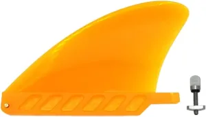 4.6" Soft Surf Fin Orange&Black for Surf Boards, SUP Paddleboards or Water SUP with No Tool fin Screw