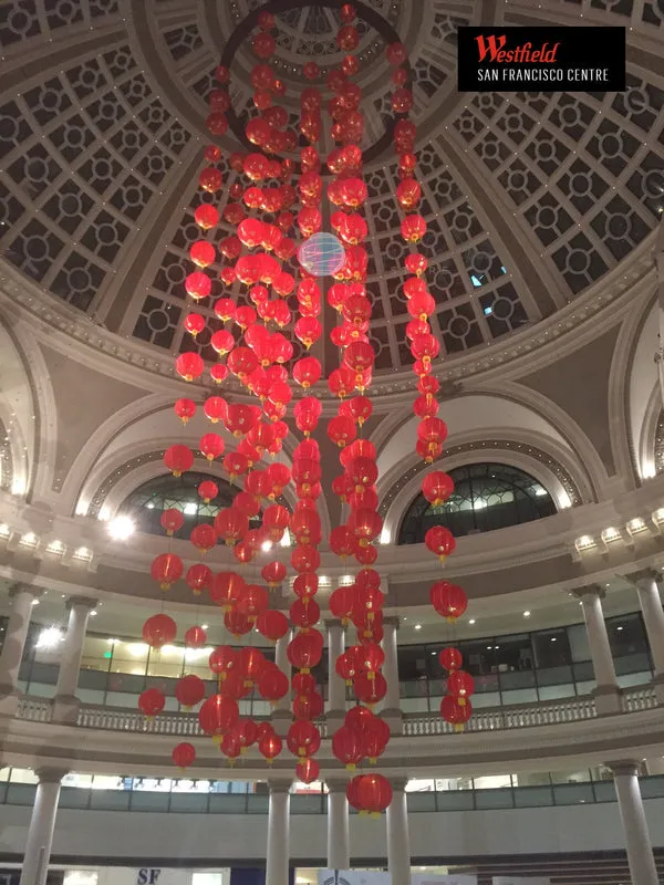 8" Red Traditional Nylon Chinese New Year Lantern w/Tassel