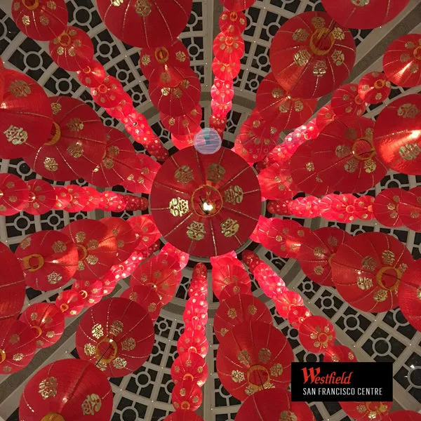 8" Red Traditional Nylon Chinese New Year Lantern w/Tassel