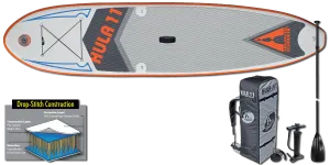Advanced Elements Hula 11 Inflatable SUP w/ Paddle, Pump, Leash & Pack