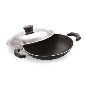 Anjali AppamChetty with Stainless Steel Lid, (21cm)