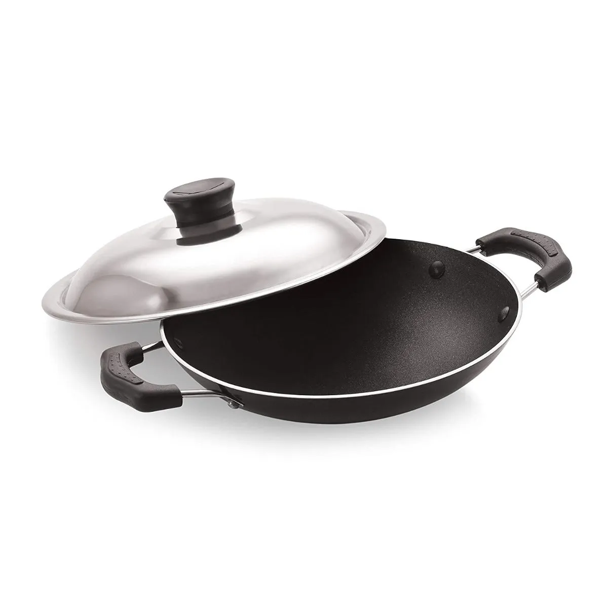 Anjali AppamChetty with Stainless Steel Lid, (21cm)