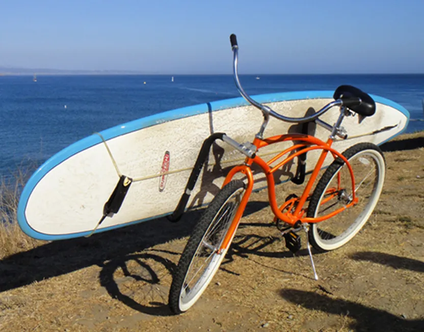 Bicycle / E-Bike Surfboard Rack (Long or Short Board)
