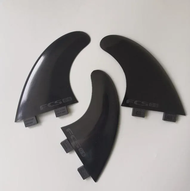 Black Fiber Glass Center SUP Tail Fin