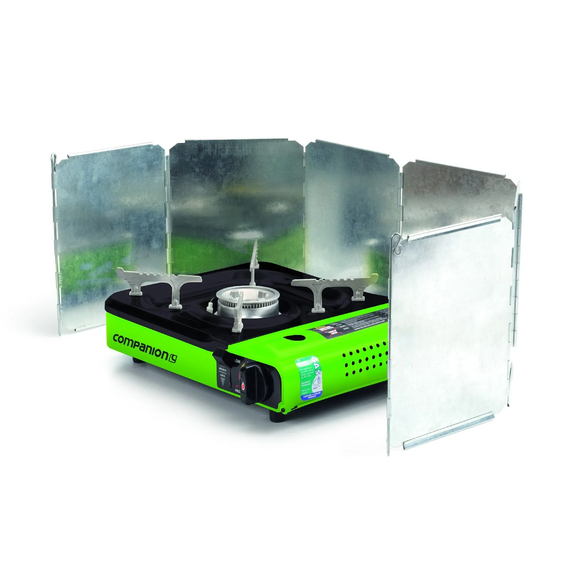 Companion Camping Stove Single Windshield