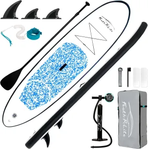 FEATH-R-LITE Inflatable Ultra-Light 10'30''/10'6''33'' Stand Up Paddle Board for All Skill Levels with Premium SUP Paddleboard Accessories,Non-Slip Comfort Deck for Youth & Adults