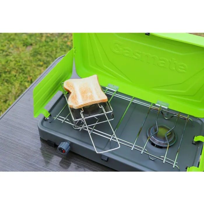 Folding Gauze Toaster - Stainless Steel