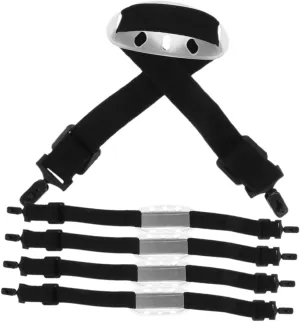 Gadpiparty 5pcs Adjustable Hard Hat Chin Straps Buckle and Chin Cup for Construction and Outdoor Use Fit Safety for Enhanced