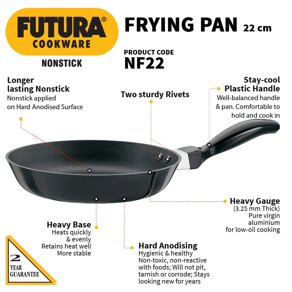 Hawkins Futura Non-Stick Frying Pan, 22cm (NF22)
