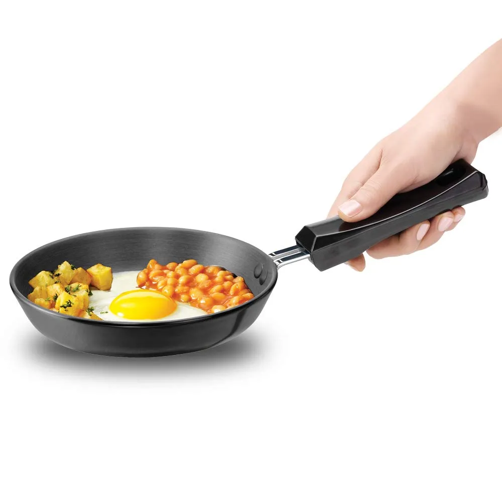 Hawkins - NDT 28 Futura Non-Stick Dosa Tava, 28 cm, Black & Hawkins - AF 18 Futura Hard Anodised Frying Pan, 18Cm