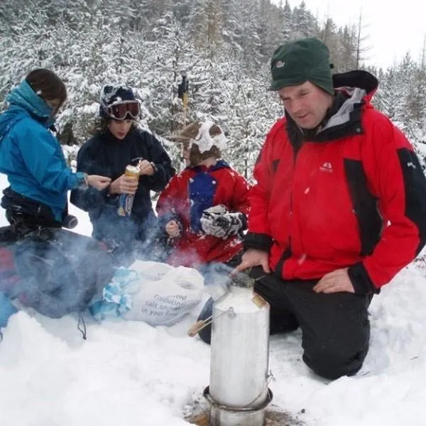 Kelly Kettle Base Camp 1.6 ltr (Stainless Steel)   Whistle