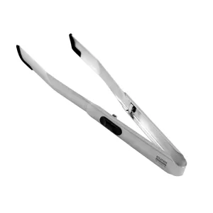 Kuhn Rikon SoftEdge Stainless Steel Locking Tweezer Tongs, 12-Inch