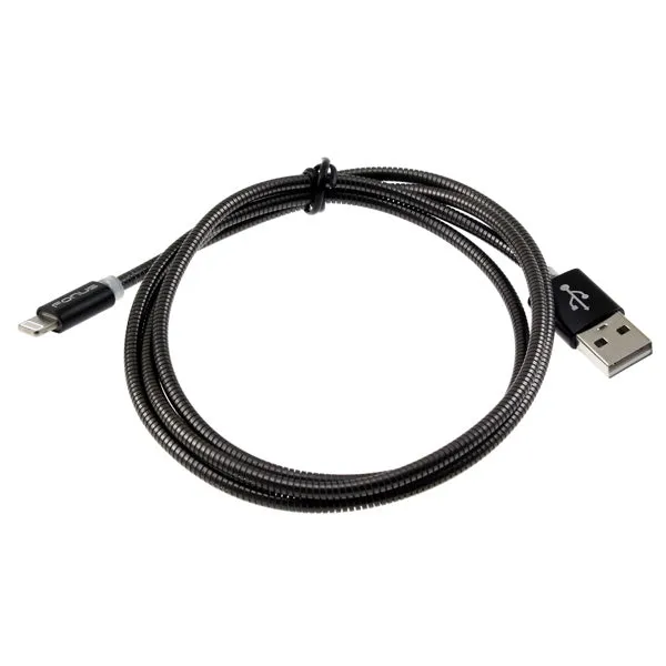 Metal USB Cable, Wire Power Charger Cord 3ft - AWE85