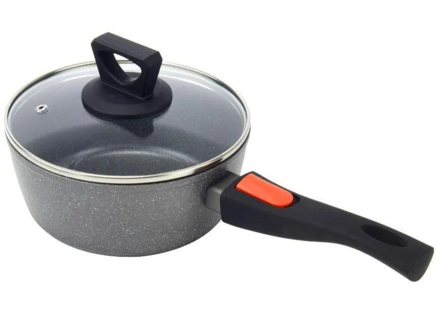 Non Stick 18cm Saucepan With Detachable Handle