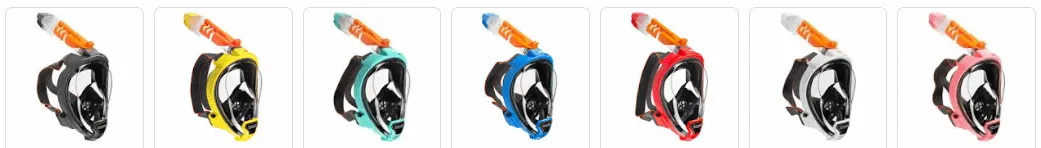 Ocean Reef Aria QR  Full Face Snorkel Mask