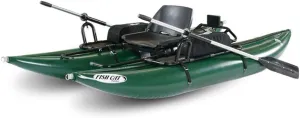 Outcast Sporting Gear Fish Cat Panther Inflatable Pontoon Boat Green