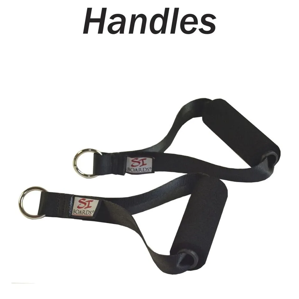 RESISTANCE BAND SYSTEM | (2) Handles, (2) Foot Straps, (2) Long Loop Straps, (6) Resistance Bands & Mesh Bag