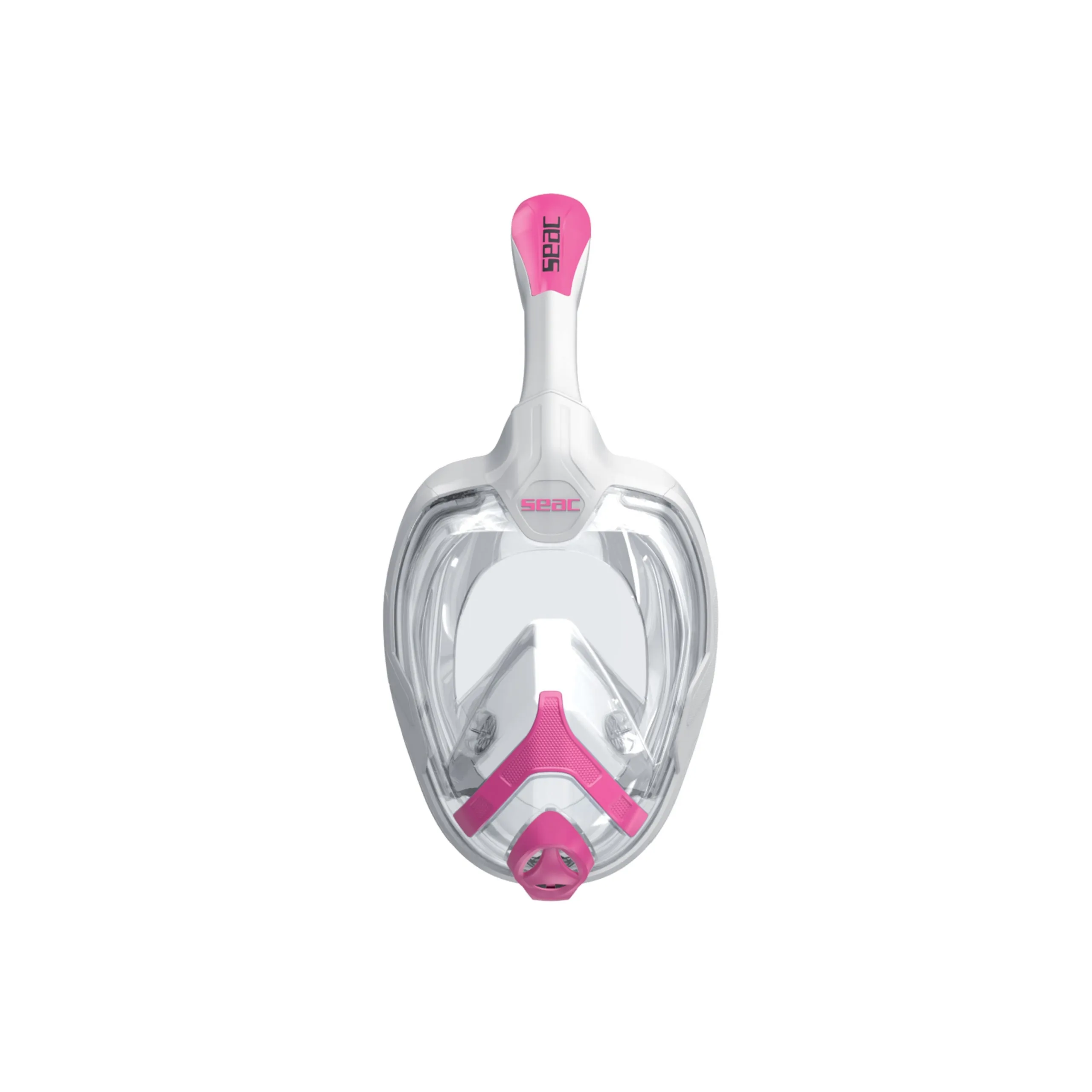 SEAC Unica Full Face Snorkel Mask White/Pink