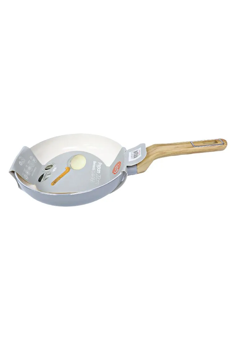 Slique Element Collection Ceramic Frypan - Gray