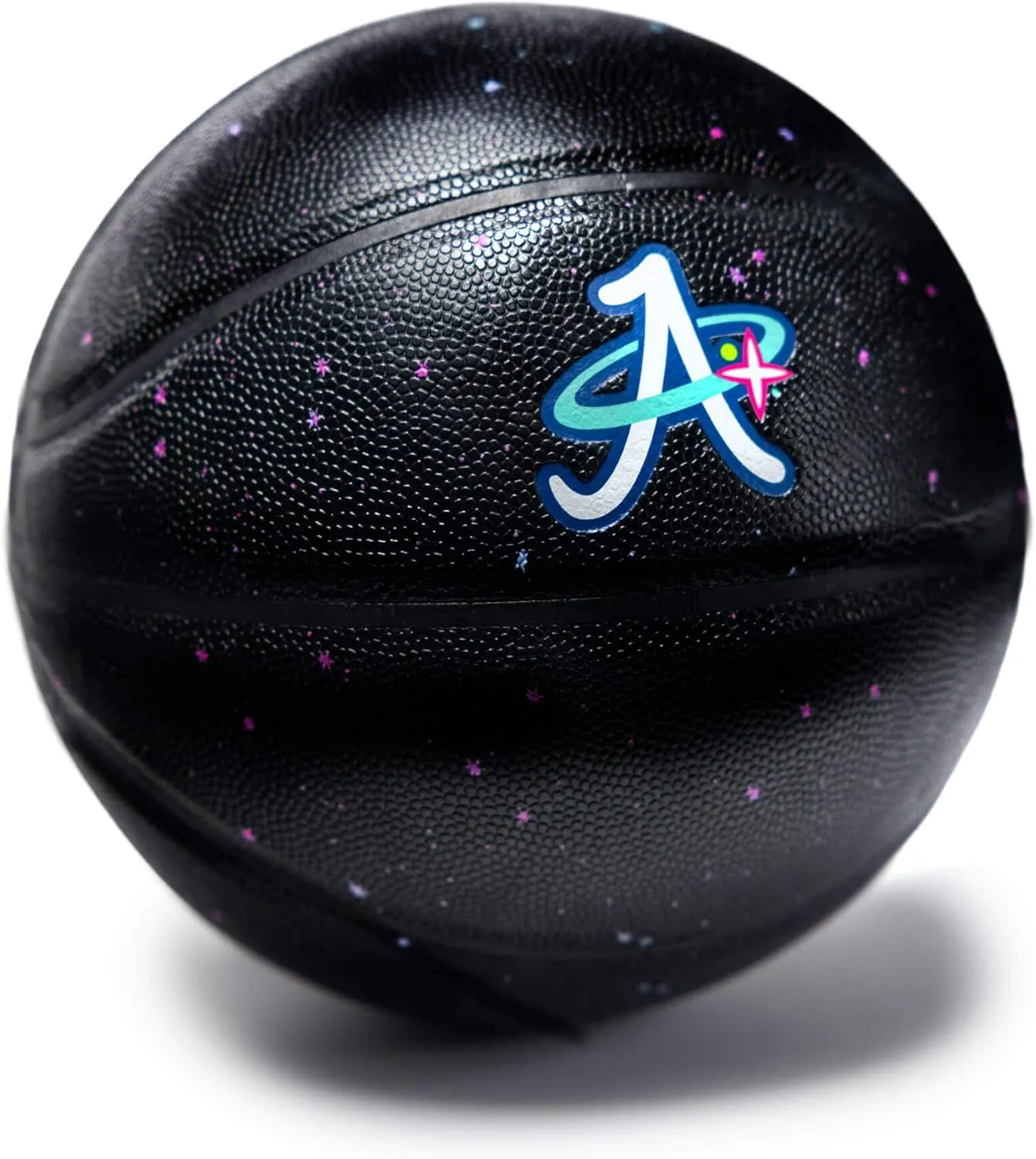 Space Flight 1 Official Basketball, Leather Game Ball; Indoor/Outdoor Court, Size 7, 29.5" Adult