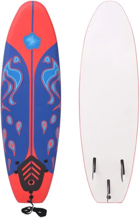 Surfboard Blue and Red 66.9",Sporting Goods,Outdoor Recreation,Boating & Water Sports,Surfing,Surfboards,91258