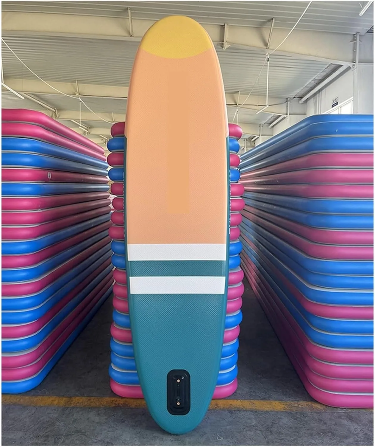 Surfboard Inflatable Stand Up Surfboard SUP Paddle Board Ultralight Paddle Board with Accessories Fins Adjustable Surf Board Outdoor Recreation