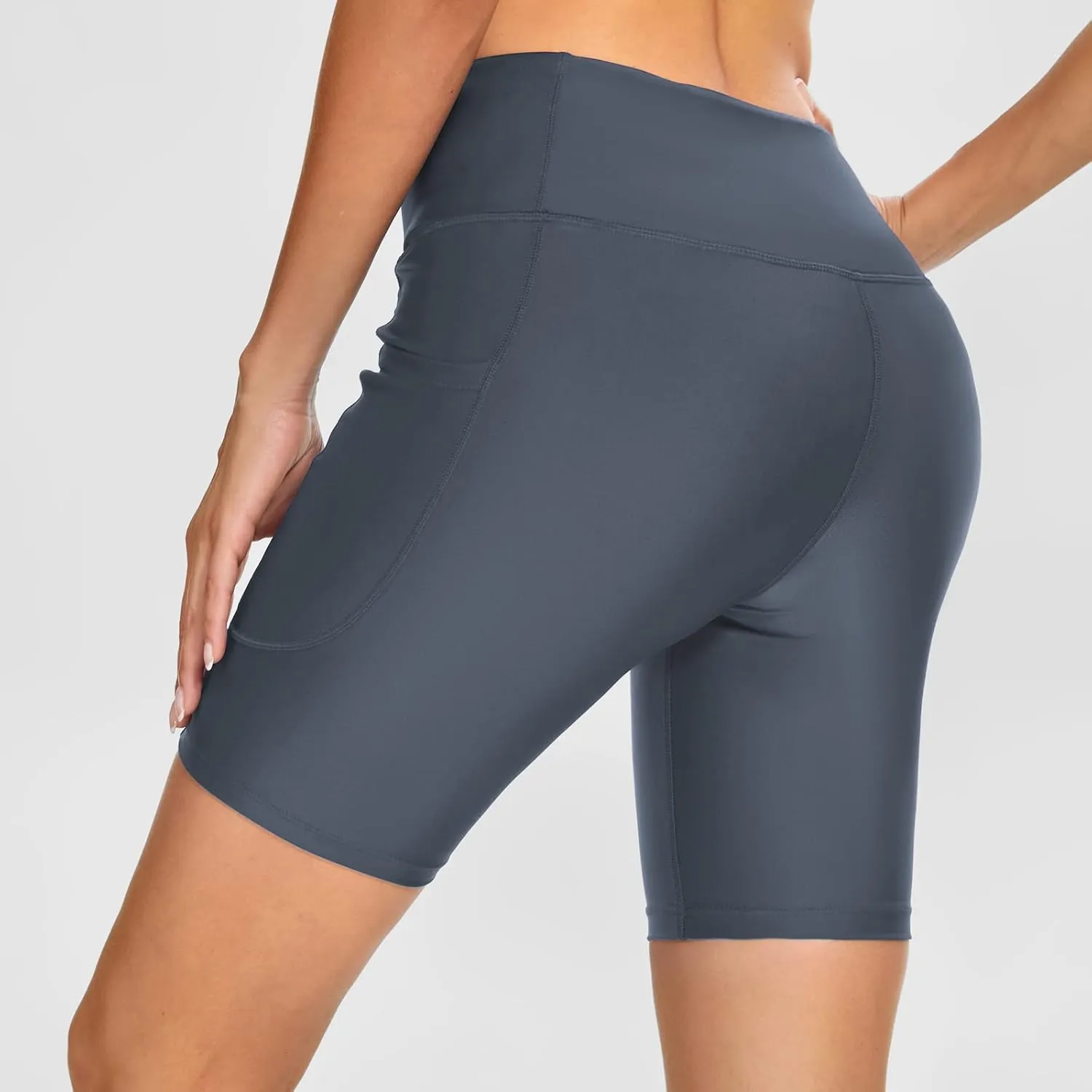 Swim Shorts Women High Waisted Tummy Control Board Shorts Bathing Suit Shorts Swimsuit Bottoms 7"/9" Inseam