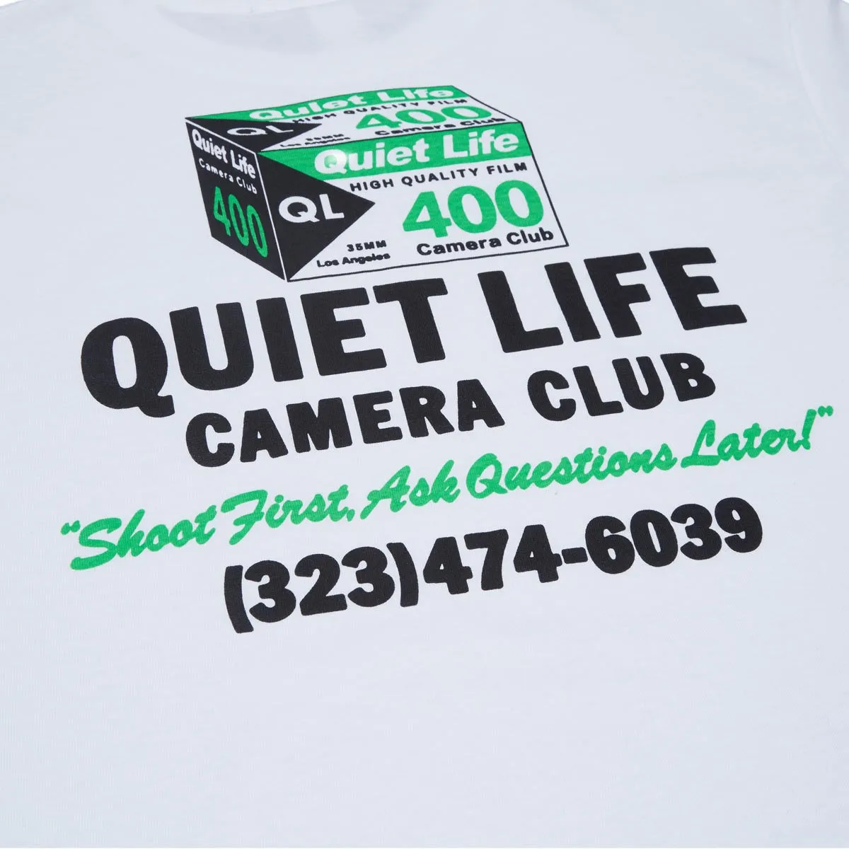 The Quiet Life High Quality Film T-Shirt - White