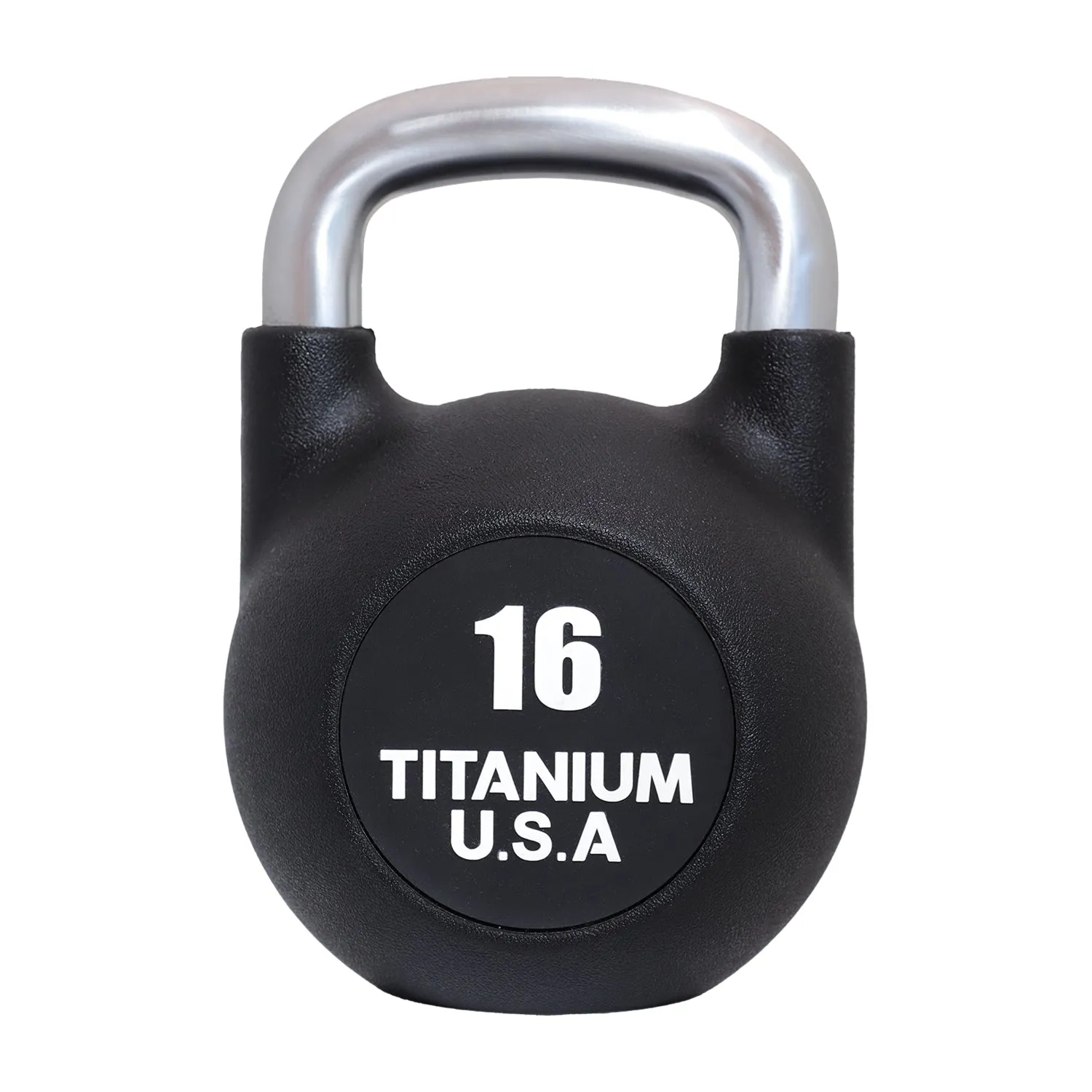 TITANIUM USA 4-24KG URETHANE COATED COMPETITION KETTLEBELL PACKAGE