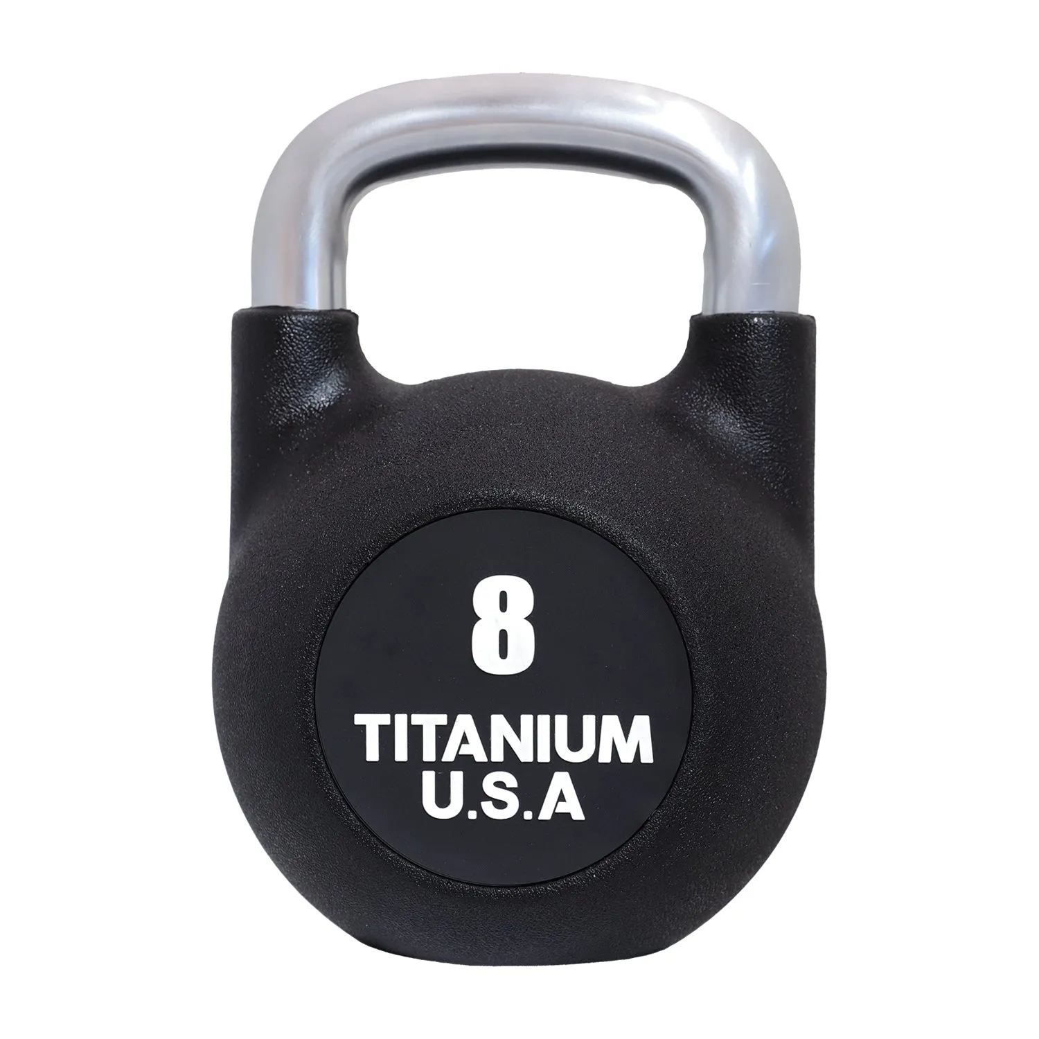TITANIUM USA 4-24KG URETHANE COATED COMPETITION KETTLEBELL PACKAGE