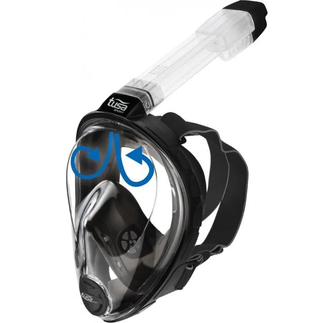 TUSA Black Series Travel Full Face Set
