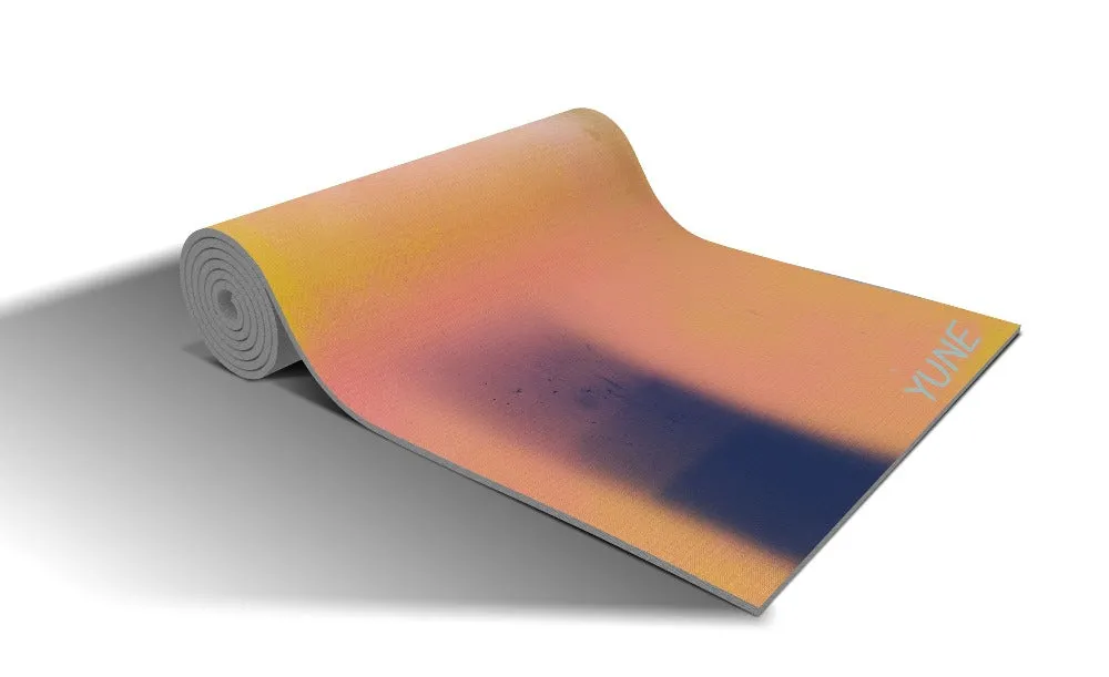 Yoga Mat | 6mm Thick | Orange | Non-Slip | Eco Friendly | Yune Yoga | Libra