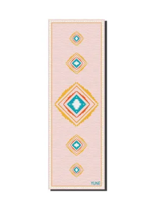 Yoga Mat | 6mm Thick | Pink | Non-Slip | Eco Friendly | Yune Yoga | Stella