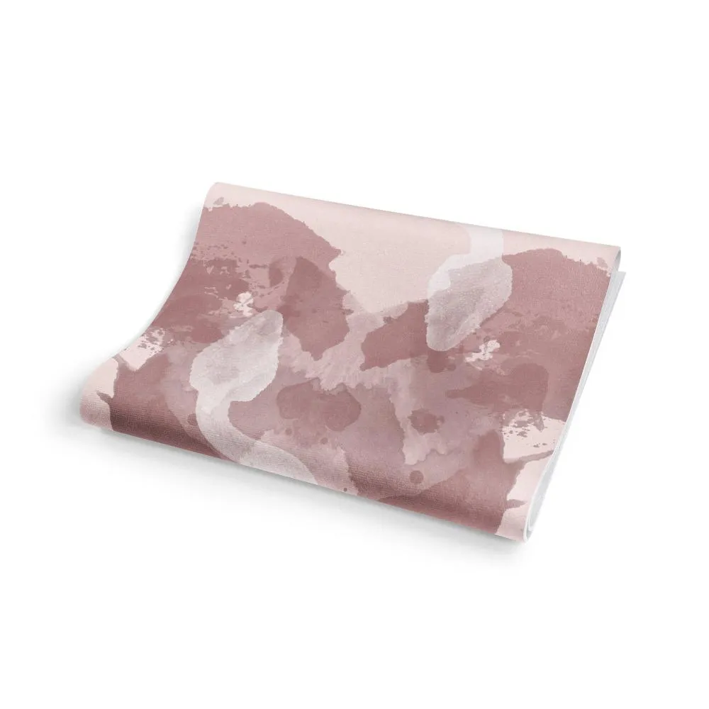 Yoga Mat | 6mm Thick | Pink Snake | Non-Slip | Eco Friendly | Yune Yoga | Alder