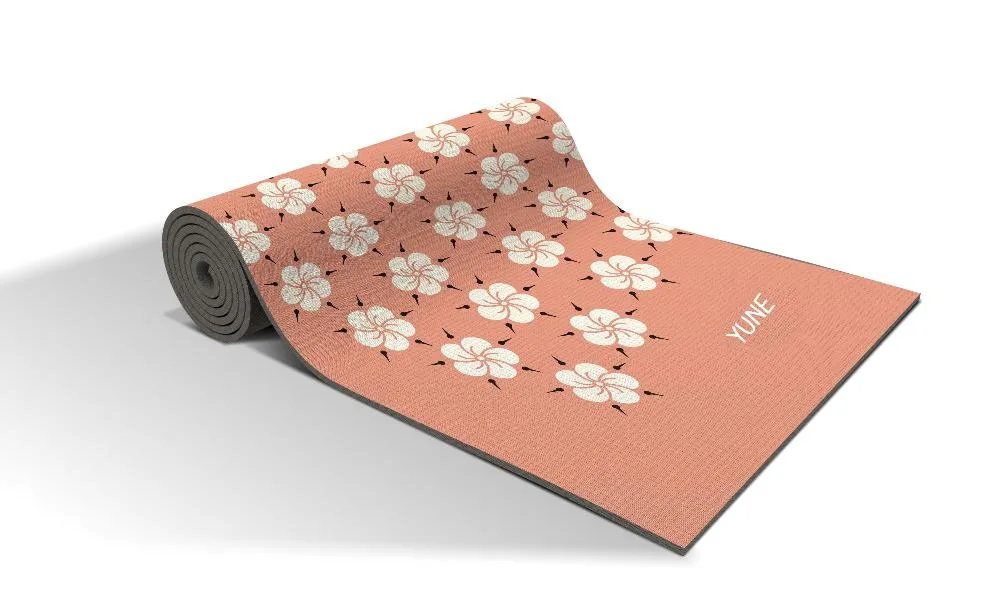 Yoga Mat | 6mm Thick | Tan | Non-Slip | Eco Friendly | Yune Yoga | Kumiko