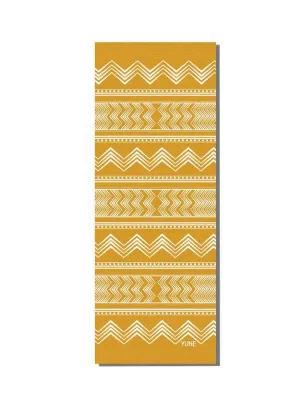 Yoga Mat | 6mm Thick | Yellow | Non-Slip | Eco Friendly | Yune Yoga | Wes