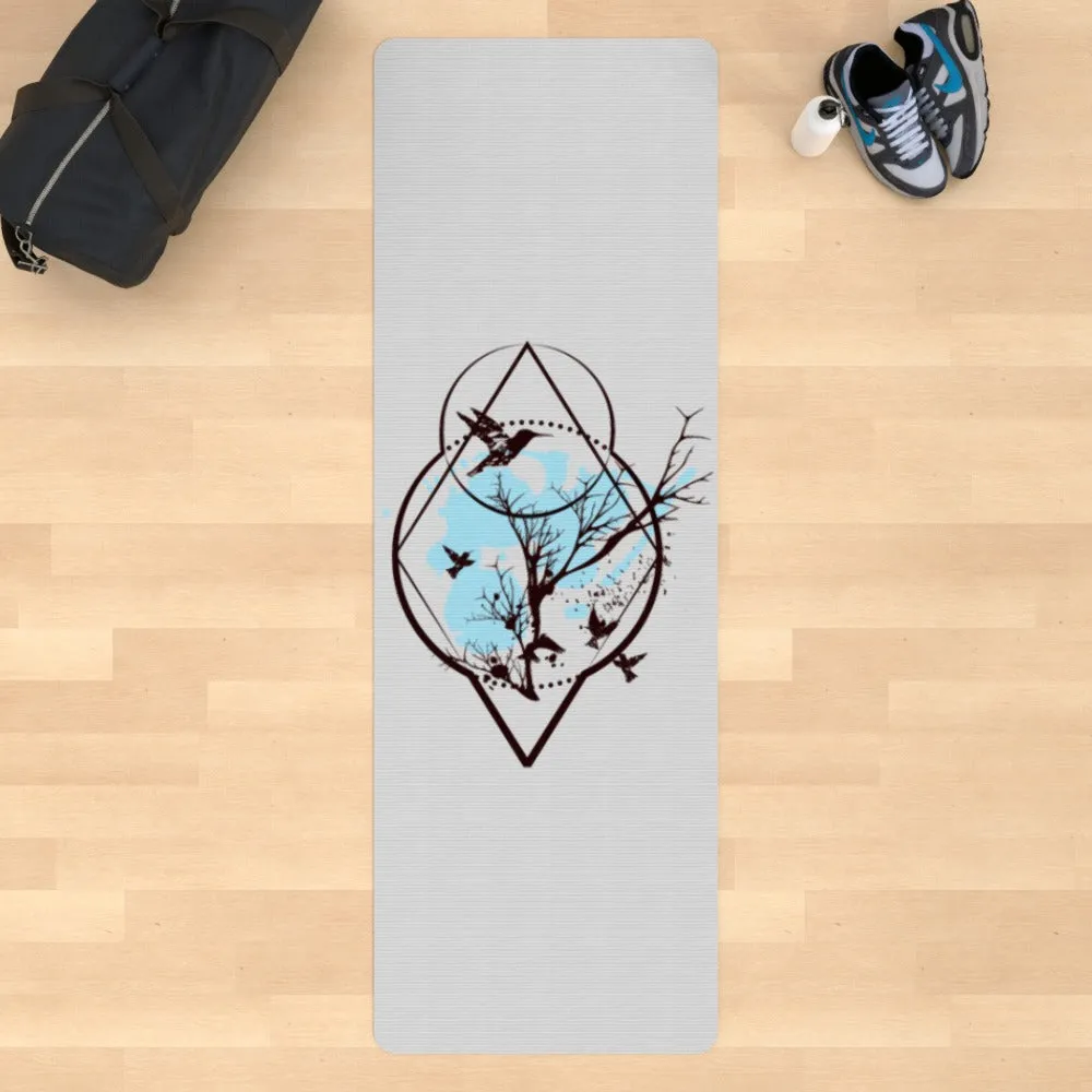 Yoga Mat - Bird Tree