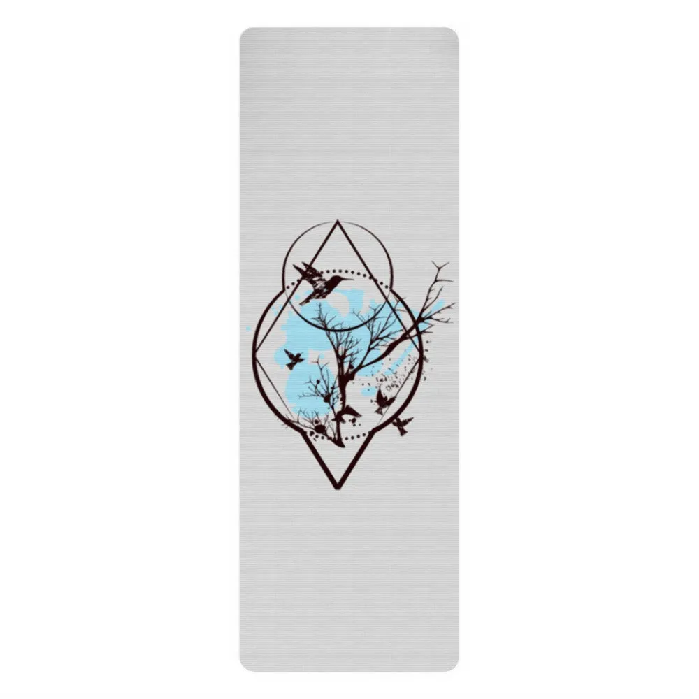 Yoga Mat - Bird Tree