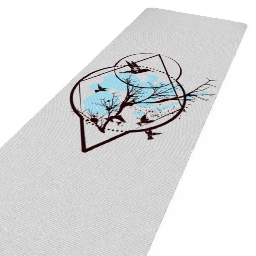 Yoga Mat - Bird Tree