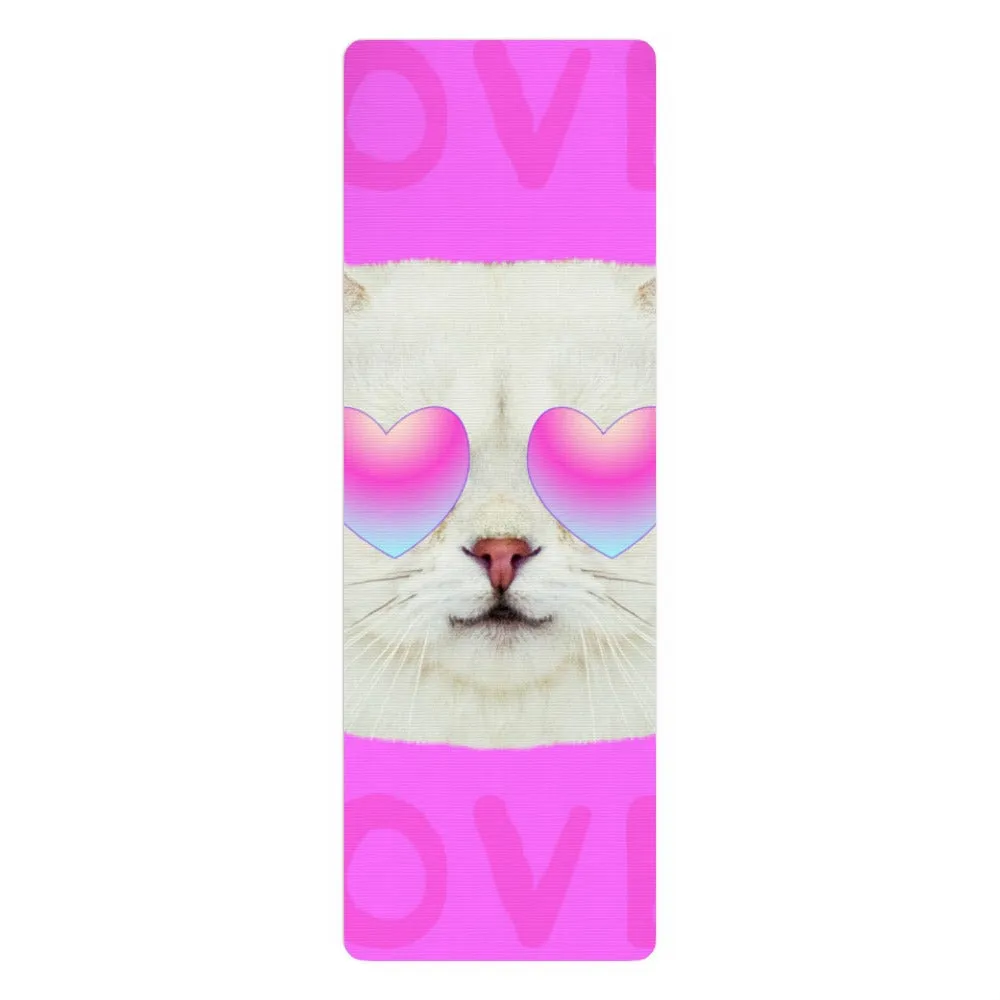 Yoga Mat - Cat Love