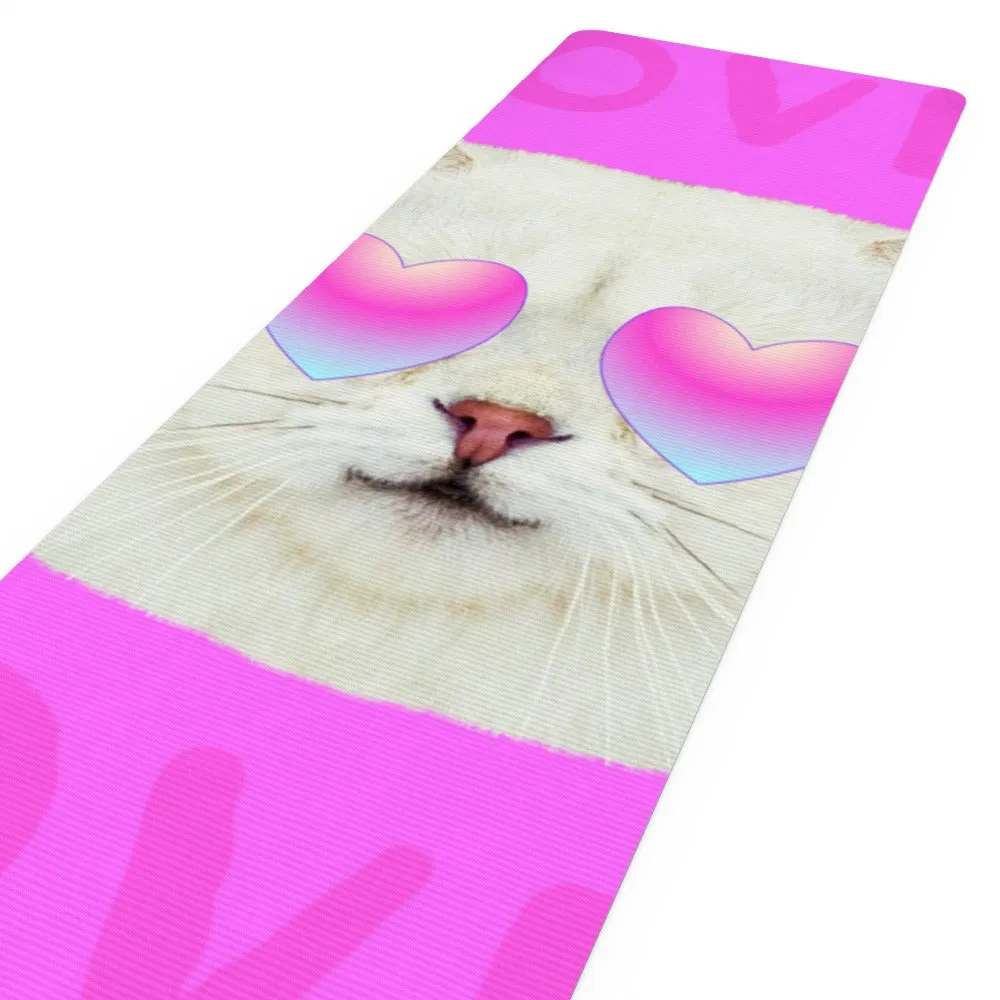 Yoga Mat - Cat Love