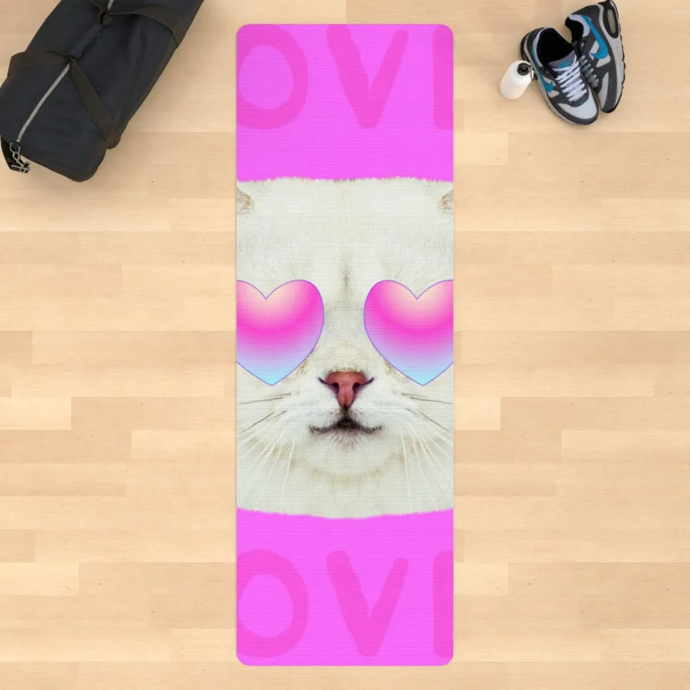 Yoga Mat - Cat Love